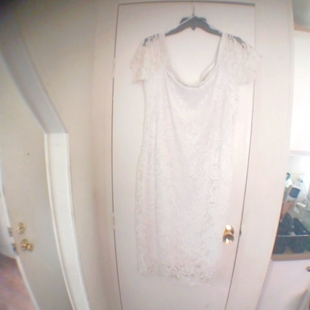 All White Dress